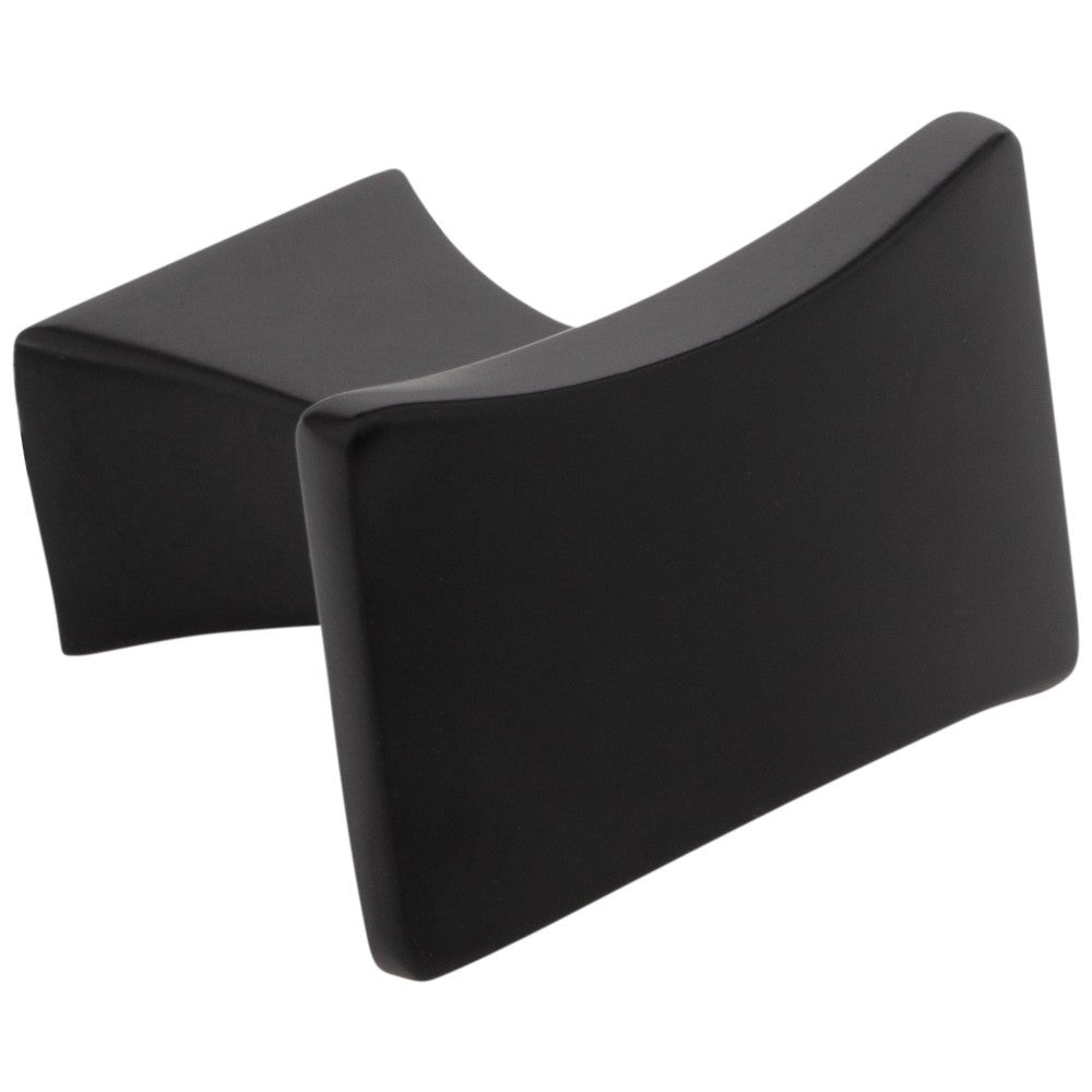 1-1/4" Overall Length Satin Nickel Flared Philip Cabinet Knob