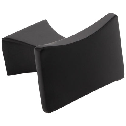 1-1/4" Overall Length Satin Nickel Flared Philip Cabinet Knob