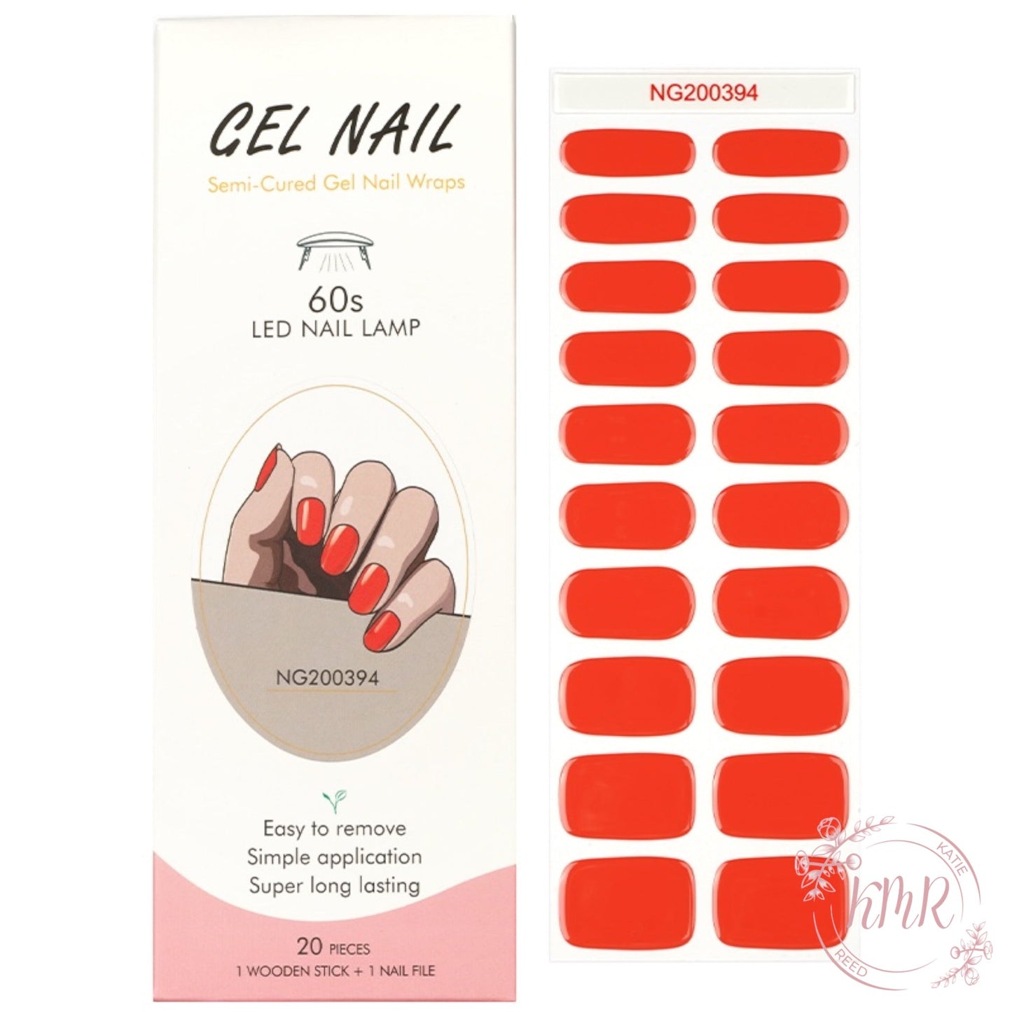 Oriana Premier Gel Nail Wrap