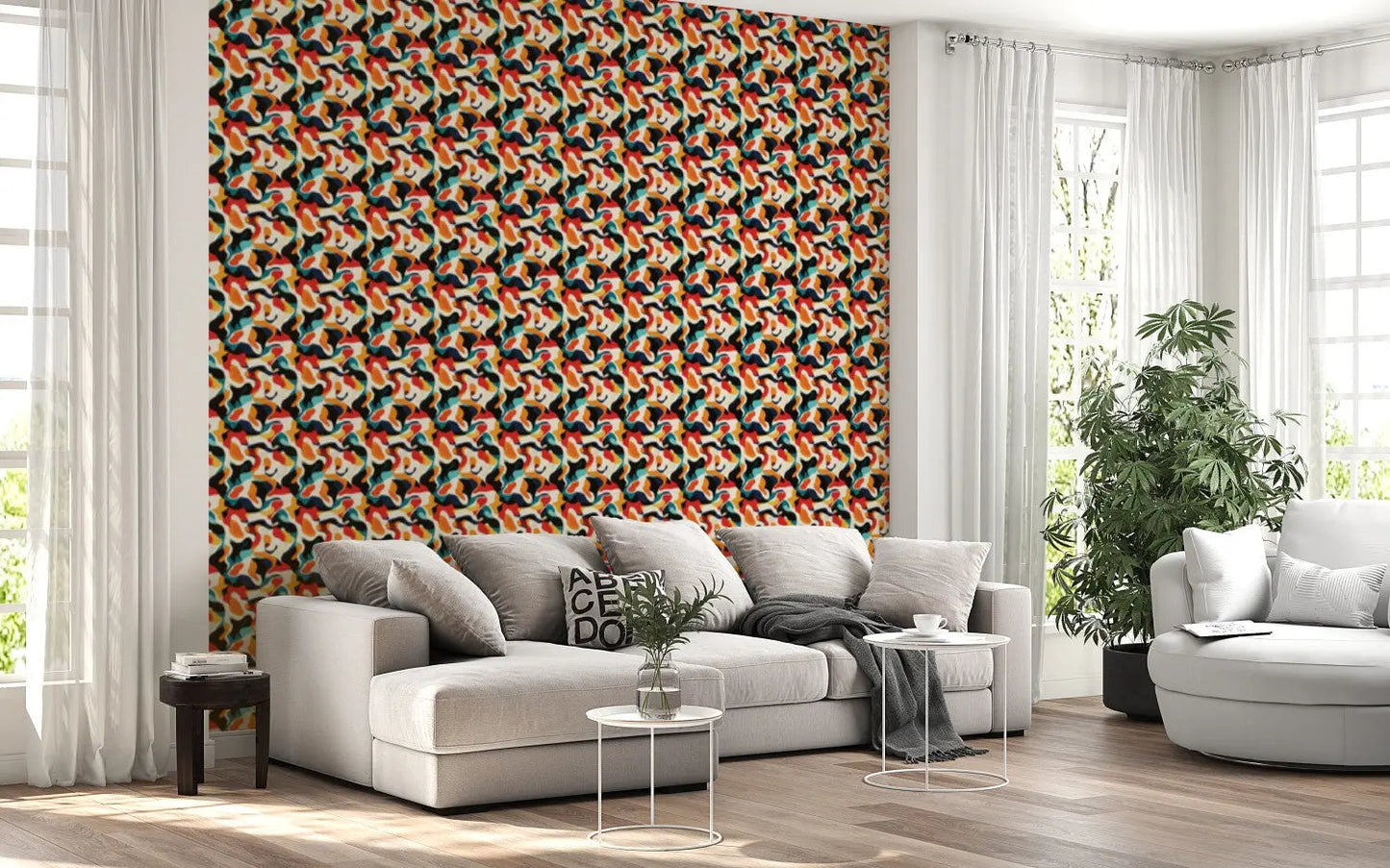 Mid-Century Melody Wallpaper