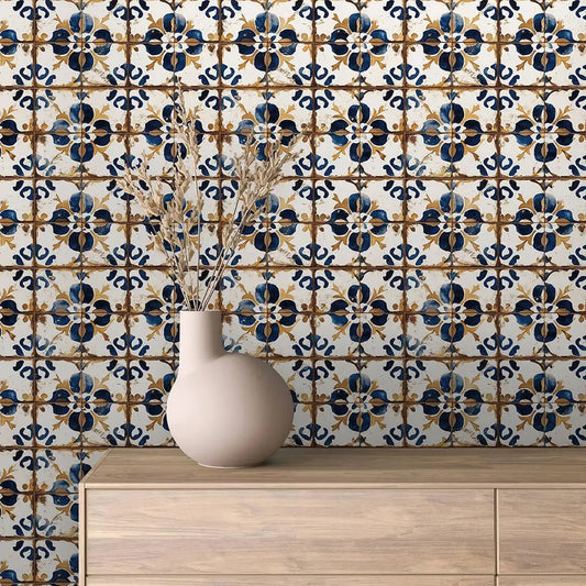 Sintra Blue and Gold Tile