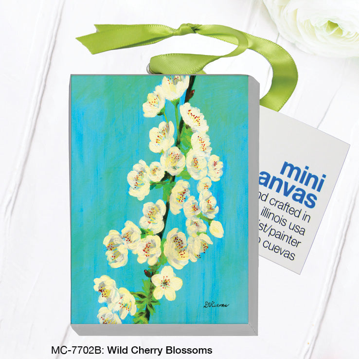 Wild Cherry Blossoms, Mini Canvas (MC-7702B)