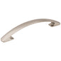 3" Center-to-Center Satin Nickel Arched Strickland Cabinet Pull
