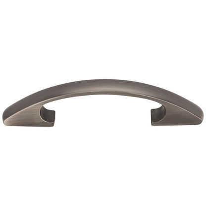 3" Center-to-Center Satin Nickel Arched Strickland Cabinet Pull