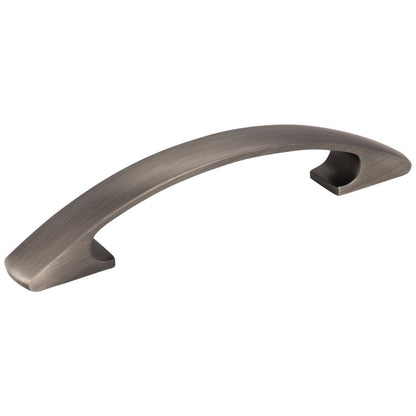 3" Center-to-Center Satin Nickel Arched Strickland Cabinet Pull