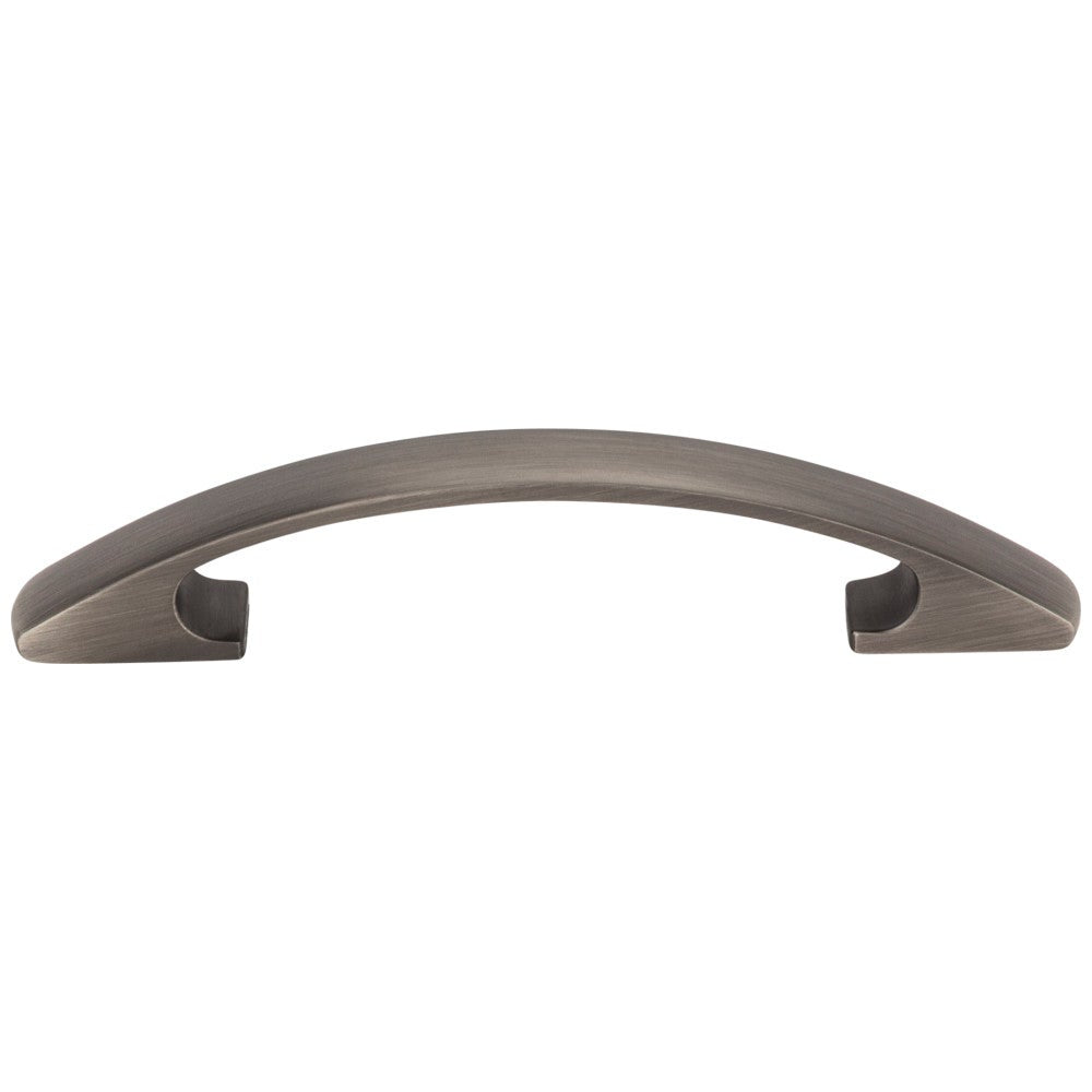 3" Center-to-Center Satin Nickel Arched Strickland Cabinet Pull