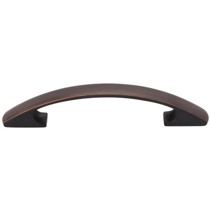 3" Center-to-Center Satin Nickel Arched Strickland Cabinet Pull