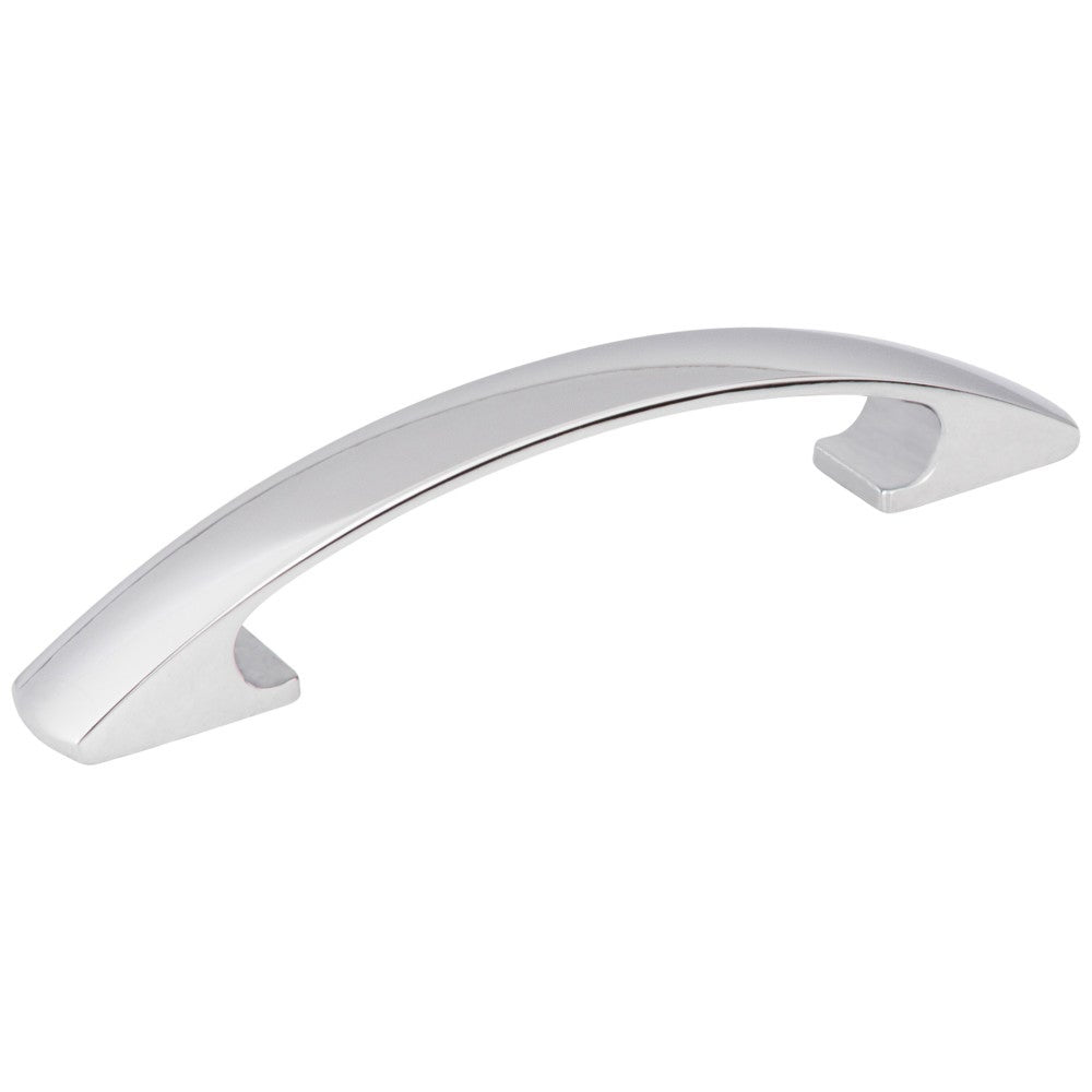 3" Center-to-Center Satin Nickel Arched Strickland Cabinet Pull