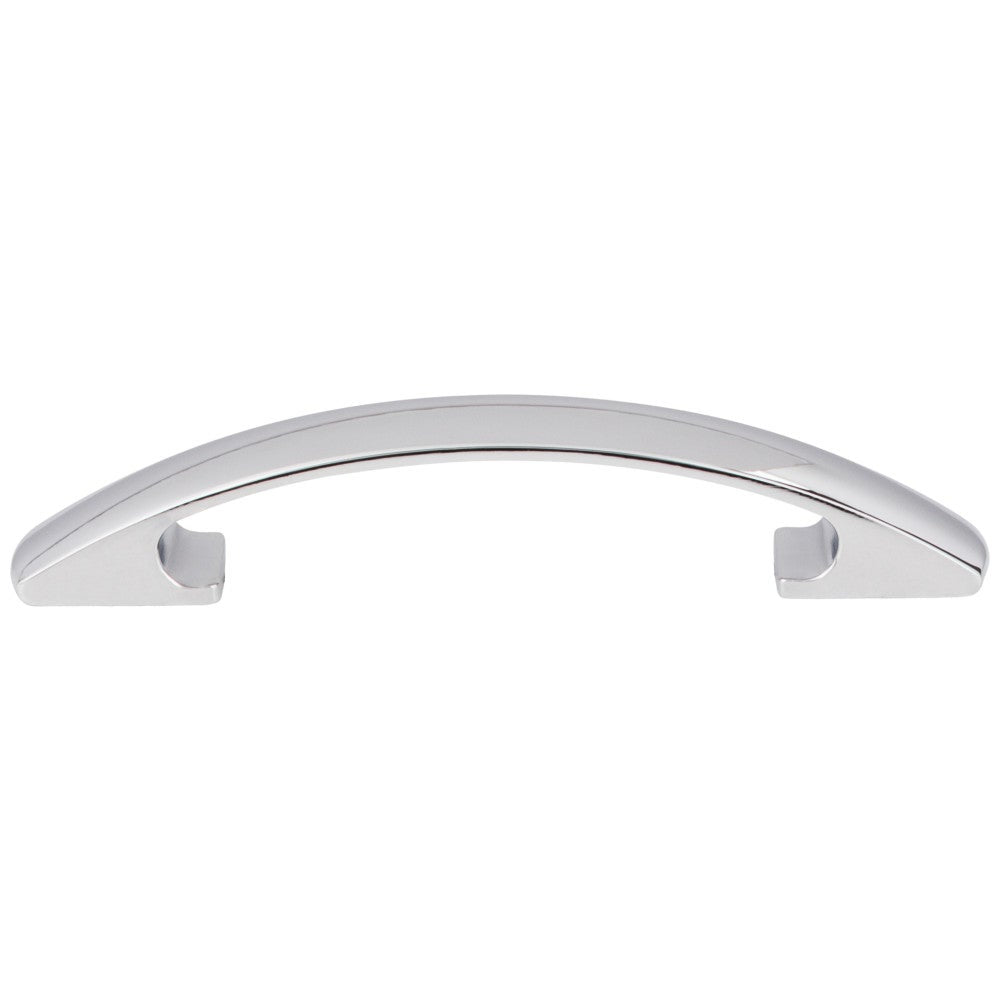 3" Center-to-Center Satin Nickel Arched Strickland Cabinet Pull