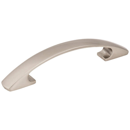 3" Center-to-Center Satin Nickel Arched Strickland Cabinet Pull