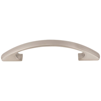 3" Center-to-Center Satin Nickel Arched Strickland Cabinet Pull