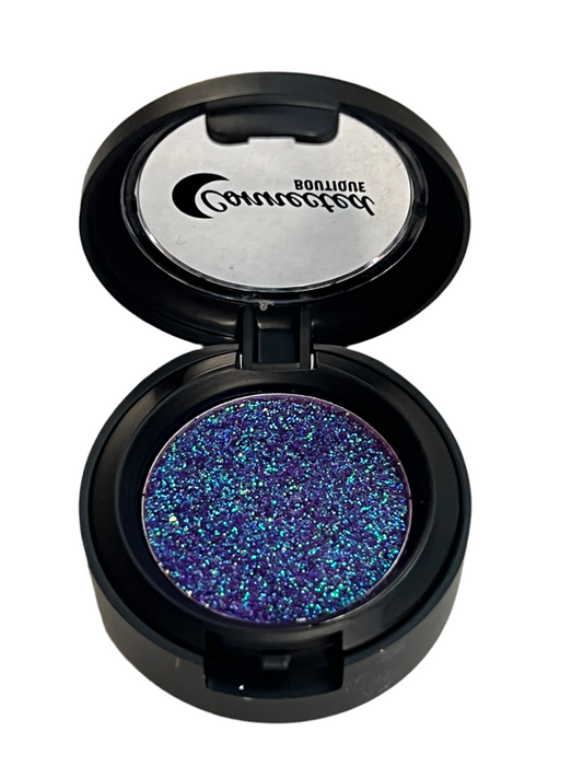 Magnetic Muse - Blue & Purple Duochrome Glitter Single Eyeshadow