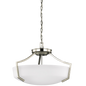 Hanford 3-Light Semi Flush Mount