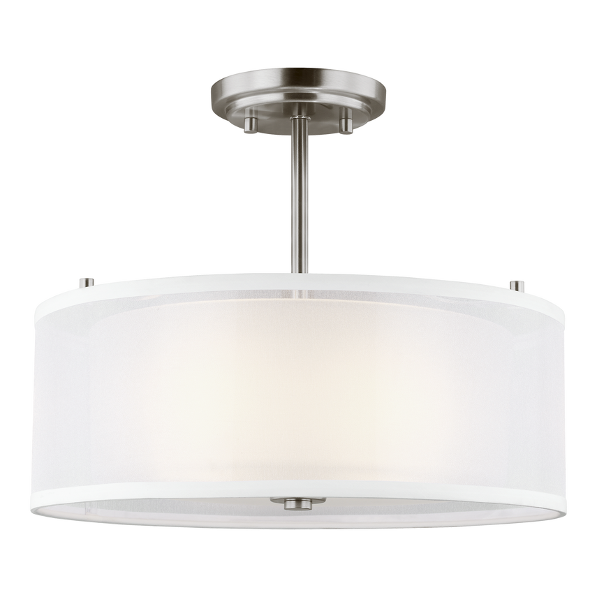 Elmwood Park 2-Light Semi Flush Mount
