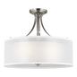Elmwood Park 3-Light Semi Flush Mount