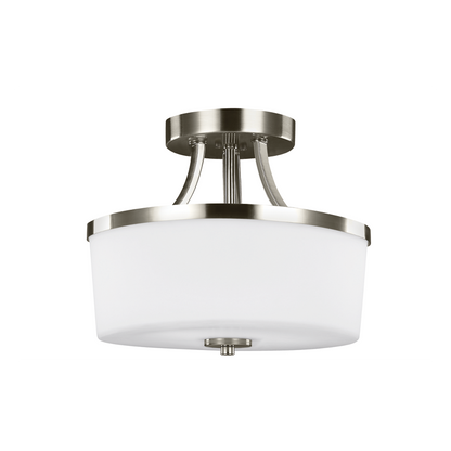 Hettinger 2-Light Semi Flush Mount