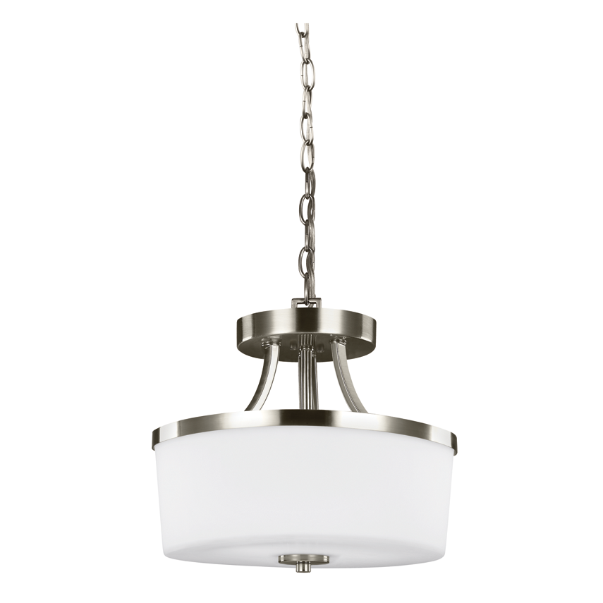 Hettinger 2-Light Semi Flush Mount