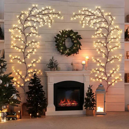 USB Powered 72LED/96LED Tree Branch Lamp –  Willow Vine Lights for DIY Home & Festive Decoration