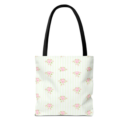 Customizable: Floral Pattern Tote Bag | Stylish Shopping Bag, Eco-Friendly Tote, Gift for Her, Beach Bag, Everyday Carryall