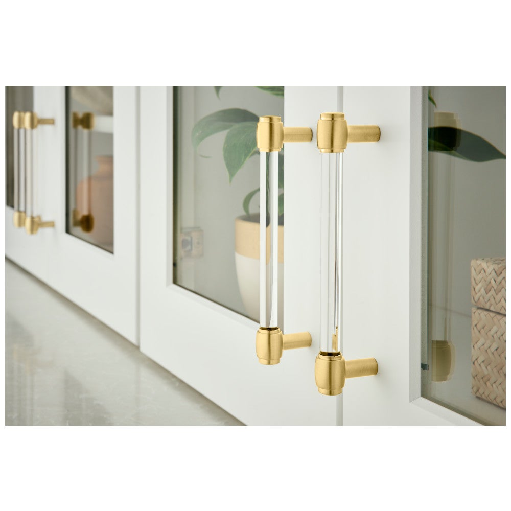 96 mm Center-to-Center Satin Nickel Carmen Cabinet Bar Pull