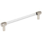 96 mm Center-to-Center Satin Nickel Carmen Cabinet Bar Pull