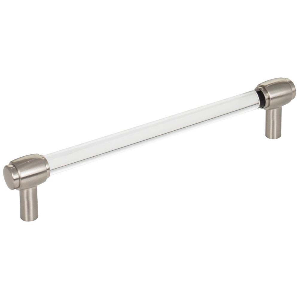 96 mm Center-to-Center Satin Nickel Carmen Cabinet Bar Pull