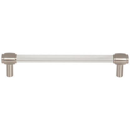 96 mm Center-to-Center Satin Nickel Carmen Cabinet Bar Pull