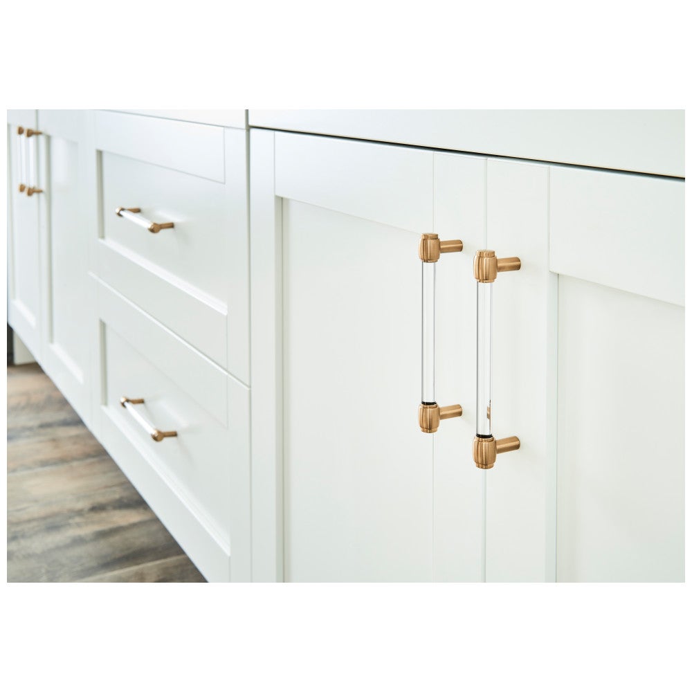 96 mm Center-to-Center Satin Nickel Carmen Cabinet Bar Pull
