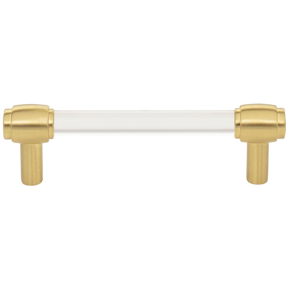 96 mm Center-to-Center Satin Nickel Carmen Cabinet Bar Pull