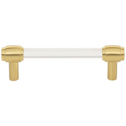 96 mm Center-to-Center Satin Nickel Carmen Cabinet Bar Pull