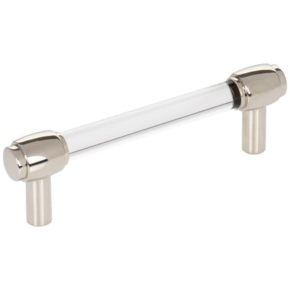 96 mm Center-to-Center Satin Nickel Carmen Cabinet Bar Pull