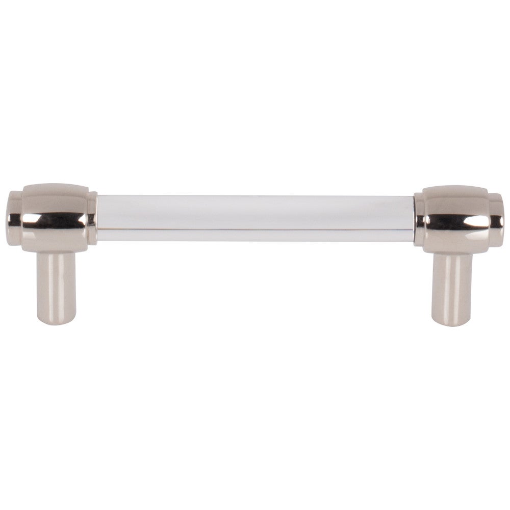 96 mm Center-to-Center Satin Nickel Carmen Cabinet Bar Pull