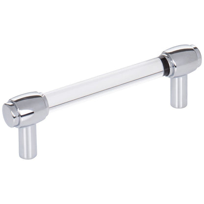 96 mm Center-to-Center Satin Nickel Carmen Cabinet Bar Pull