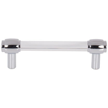 96 mm Center-to-Center Satin Nickel Carmen Cabinet Bar Pull