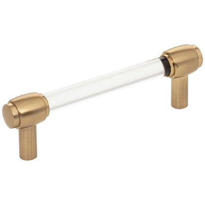 96 mm Center-to-Center Satin Nickel Carmen Cabinet Bar Pull