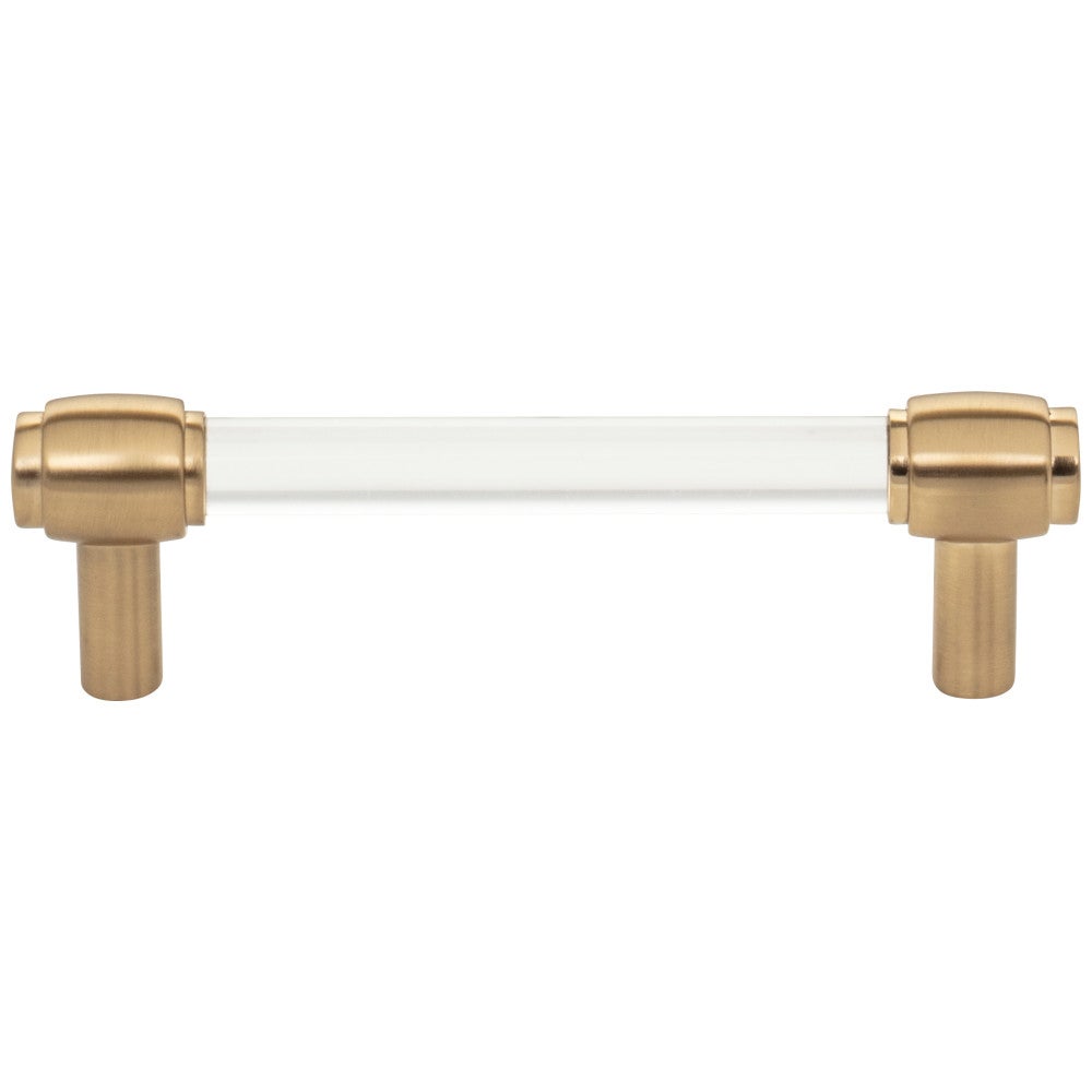 96 mm Center-to-Center Satin Nickel Carmen Cabinet Bar Pull