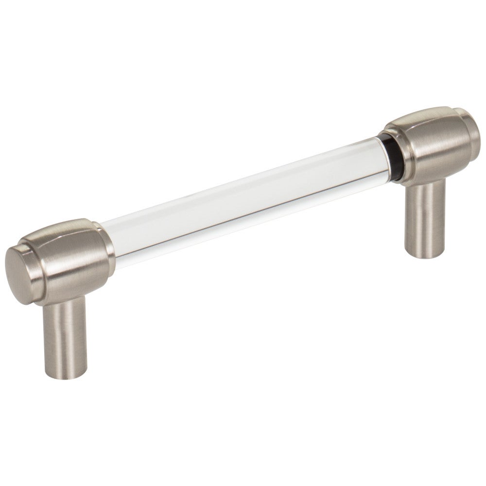 96 mm Center-to-Center Satin Nickel Carmen Cabinet Bar Pull