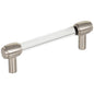 96 mm Center-to-Center Satin Nickel Carmen Cabinet Bar Pull