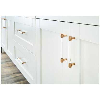 96 mm Center-to-Center Satin Nickel Carmen Cabinet Bar Pull