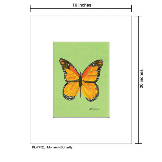 Monarch Butterfly, Print (#7752J)
