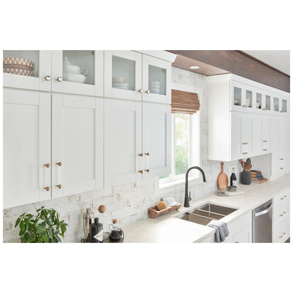 1-1/8" Diameter Satin Nickel Carmen Cabinet Knob