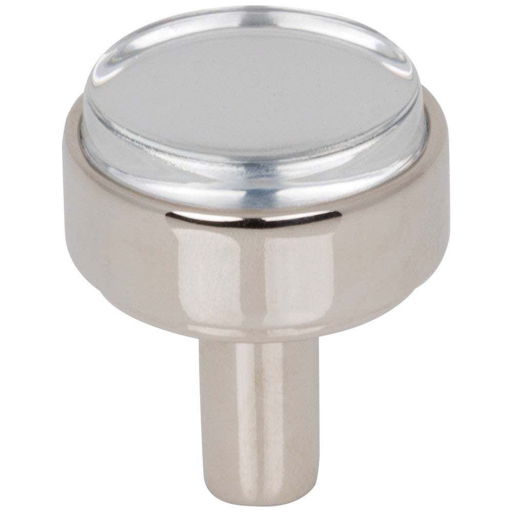 1-1/8" Diameter Satin Nickel Carmen Cabinet Knob