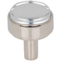 1-1/8" Diameter Satin Nickel Carmen Cabinet Knob