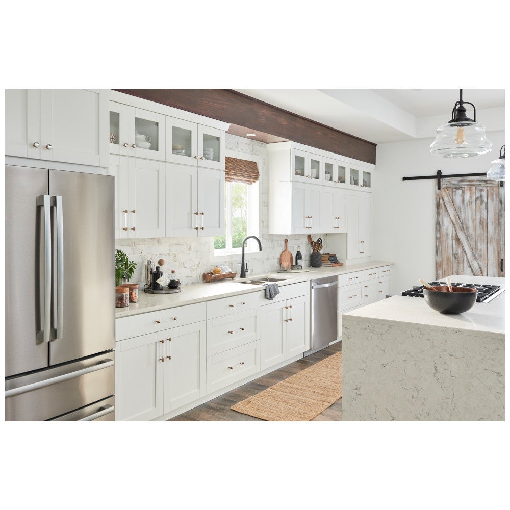 1-1/8" Diameter Satin Nickel Carmen Cabinet Knob