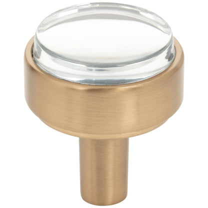 1-1/8" Diameter Satin Nickel Carmen Cabinet Knob