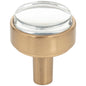 1-1/8" Diameter Satin Nickel Carmen Cabinet Knob