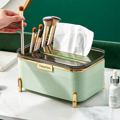 Light Luxury Tissue Box Tissue Paper Household Nordic Simple Storage