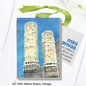 Marina Towers, Chicago, Mini Canvas (MC-7809A)