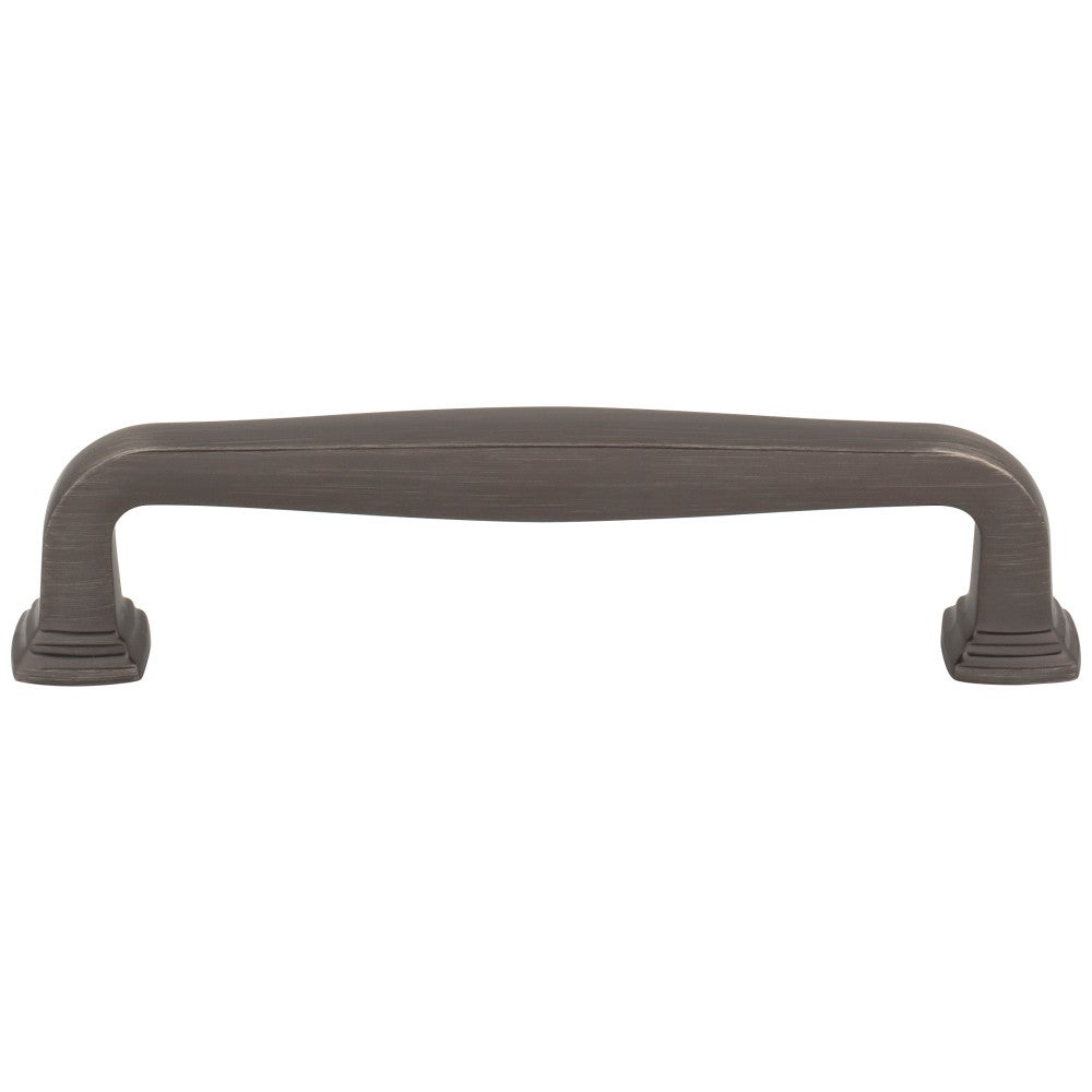 96 mm Center-to-Center Satin Nickel Fontana Cabinet Pull