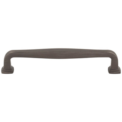 96 mm Center-to-Center Satin Nickel Fontana Cabinet Pull